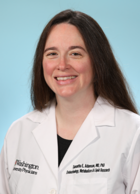 Portrait of Samantha Adamson DiGruccio, MD, PhD