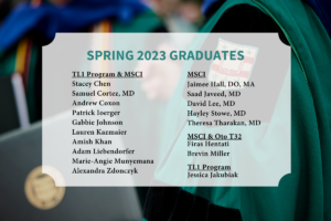Listing of the 2023 MSCI and TL1 graduates